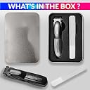 amiciCare Nail Cutter, Professional Grade Nails Clipper with Automatic Nails Collector and Nail Polisher with Filer gallery image