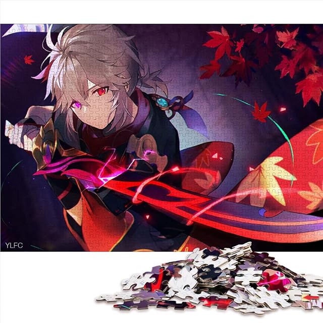 Rompecabezas para Adultos para Adultos Rompecabezas de 1000 Piezas Genshin Impact Kaedehara Kazuha…