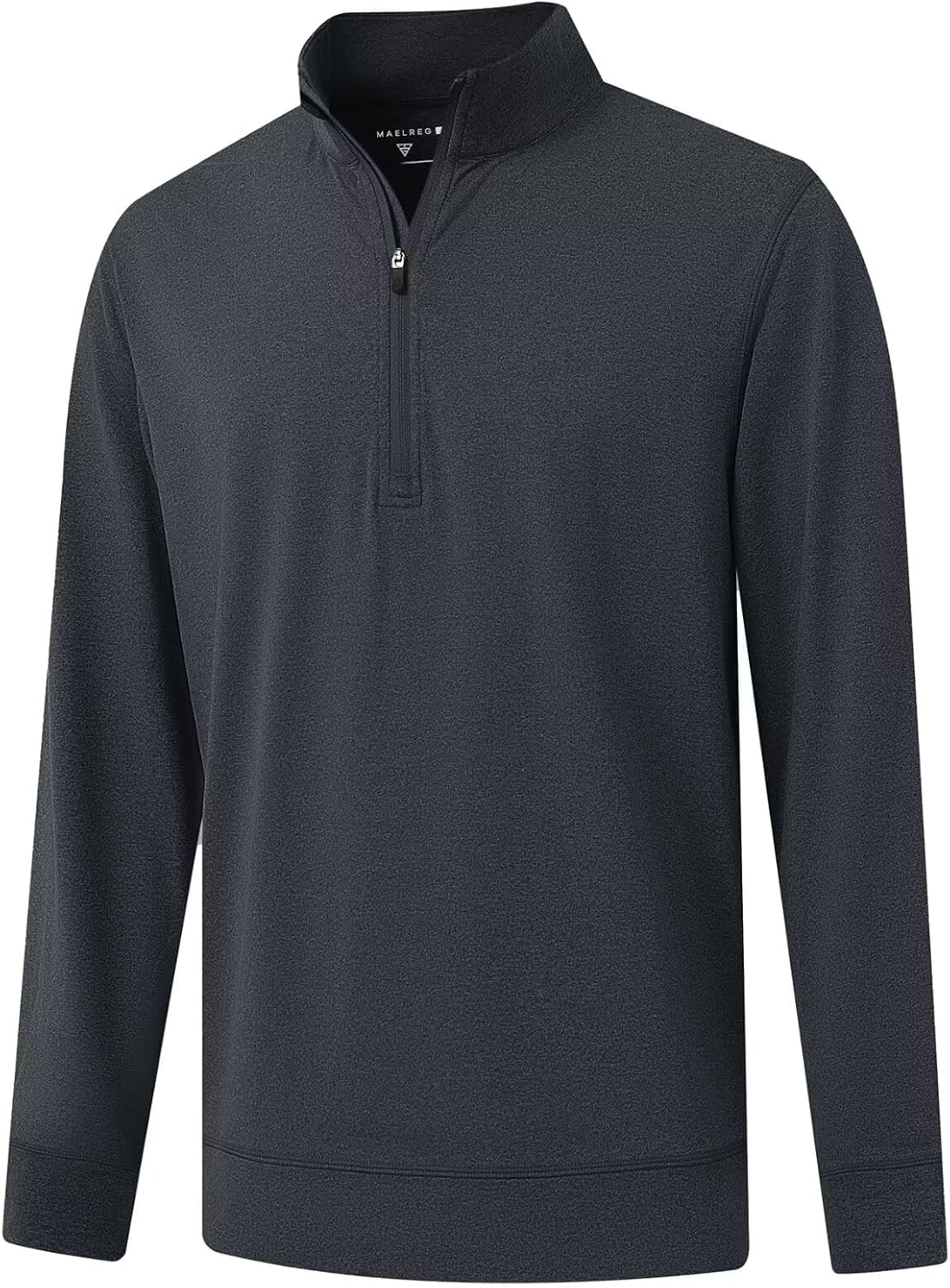 M MAELREG Quarter Zip Pullover Men Moisture Wicking Performance Heather Midlayer Golf 1/4 Zip Pullover Mens Sweatshirt