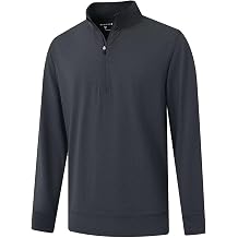 M MAELREG Quarter Zip Pullover Men Moisture Wicking Performance Heather Midlayer Golf 1/4 Zip Pullover Mens Sweatshirt