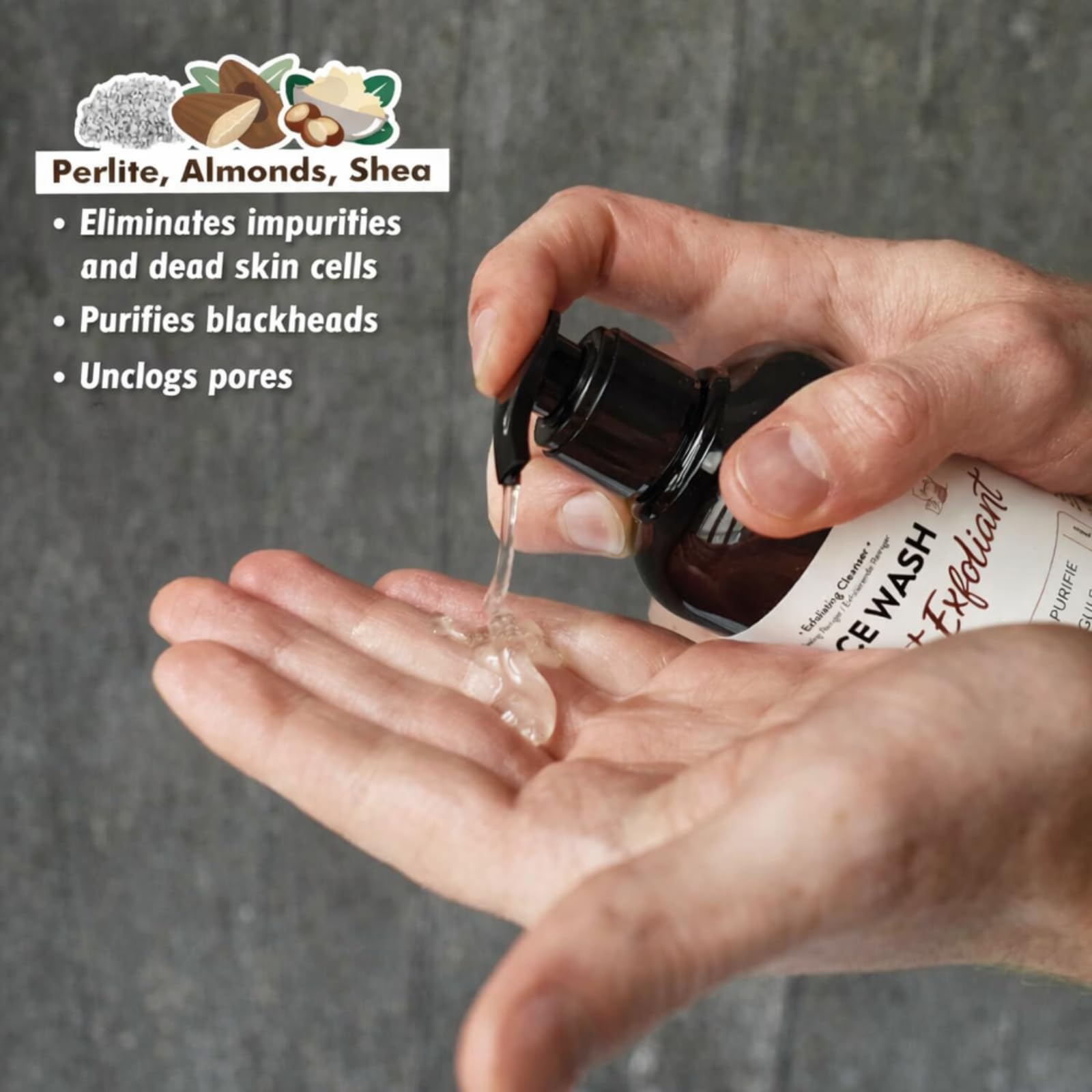 Monsieur BARBIER Zestaw Pielęgnacyjny dla Mężczyzn 3 Produkty | Nawilża, oczyszcza i matuje. Mydło Rhassoul, żel złuszczający, krem Hydra Matte. Naturalny, wegański, francuski. Prezent.