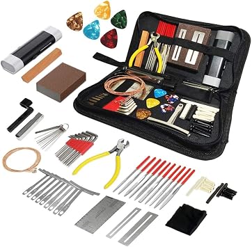 72 Piece Guitar Maintenance Kit, Professional Tool Set