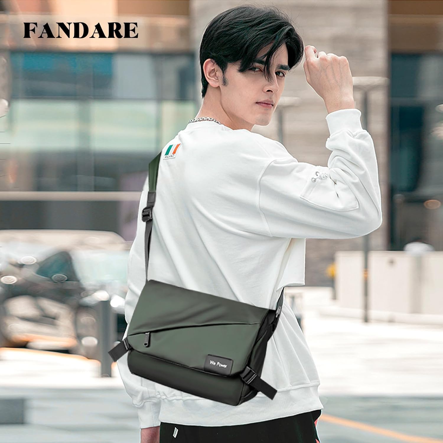 FANDARE Men Shoulder Bag Crossbody Bag Crossbody Messenger Bag