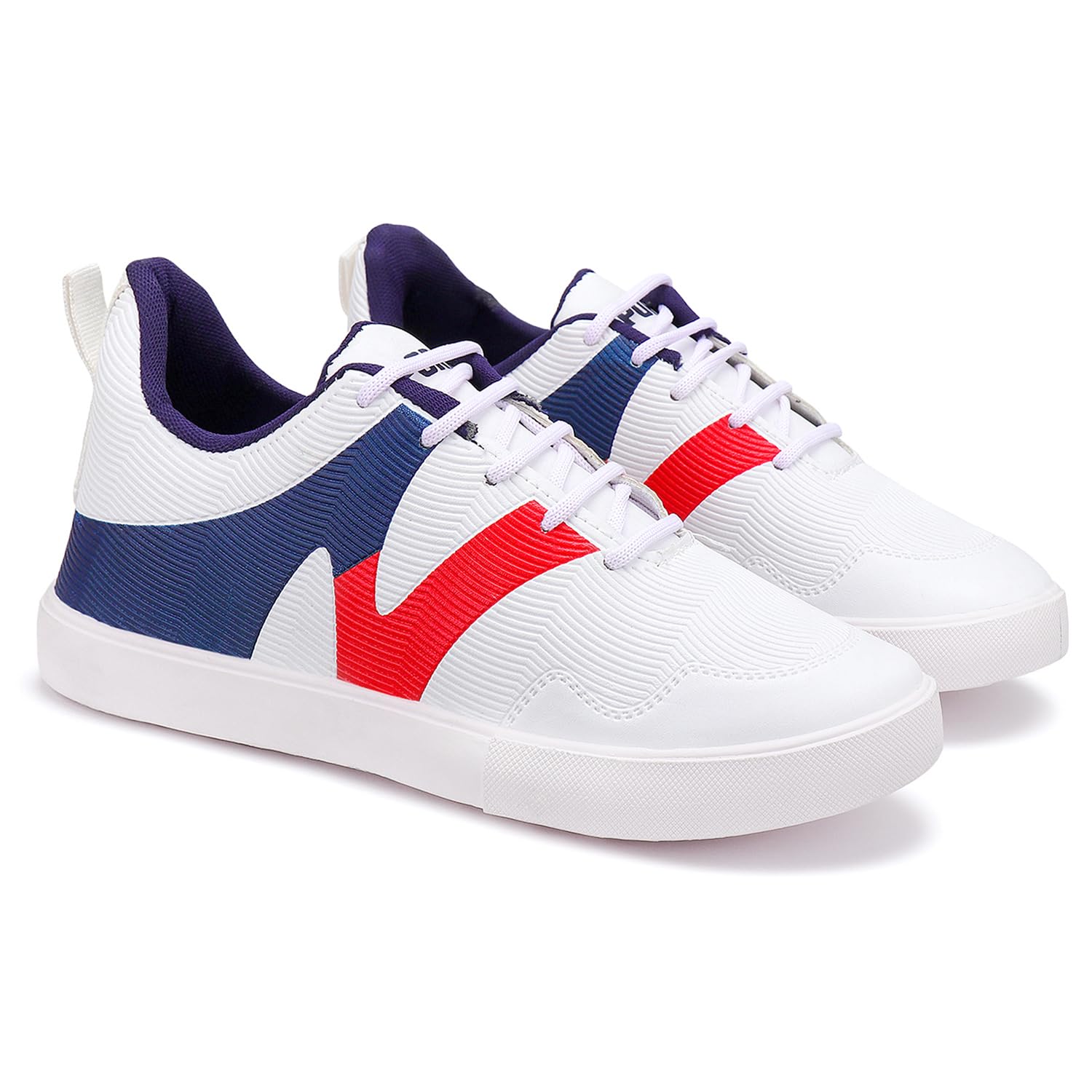Axter Stylish Casual Sneakers Sports Running Shoes for Mens-(White-BAZR-9704-6) (B0DF589247) Amazon Price History, Amazon Price Tracker