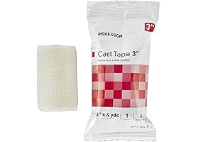 McKesson Cast Tape: Essential Care for Broken Bone Immobilization