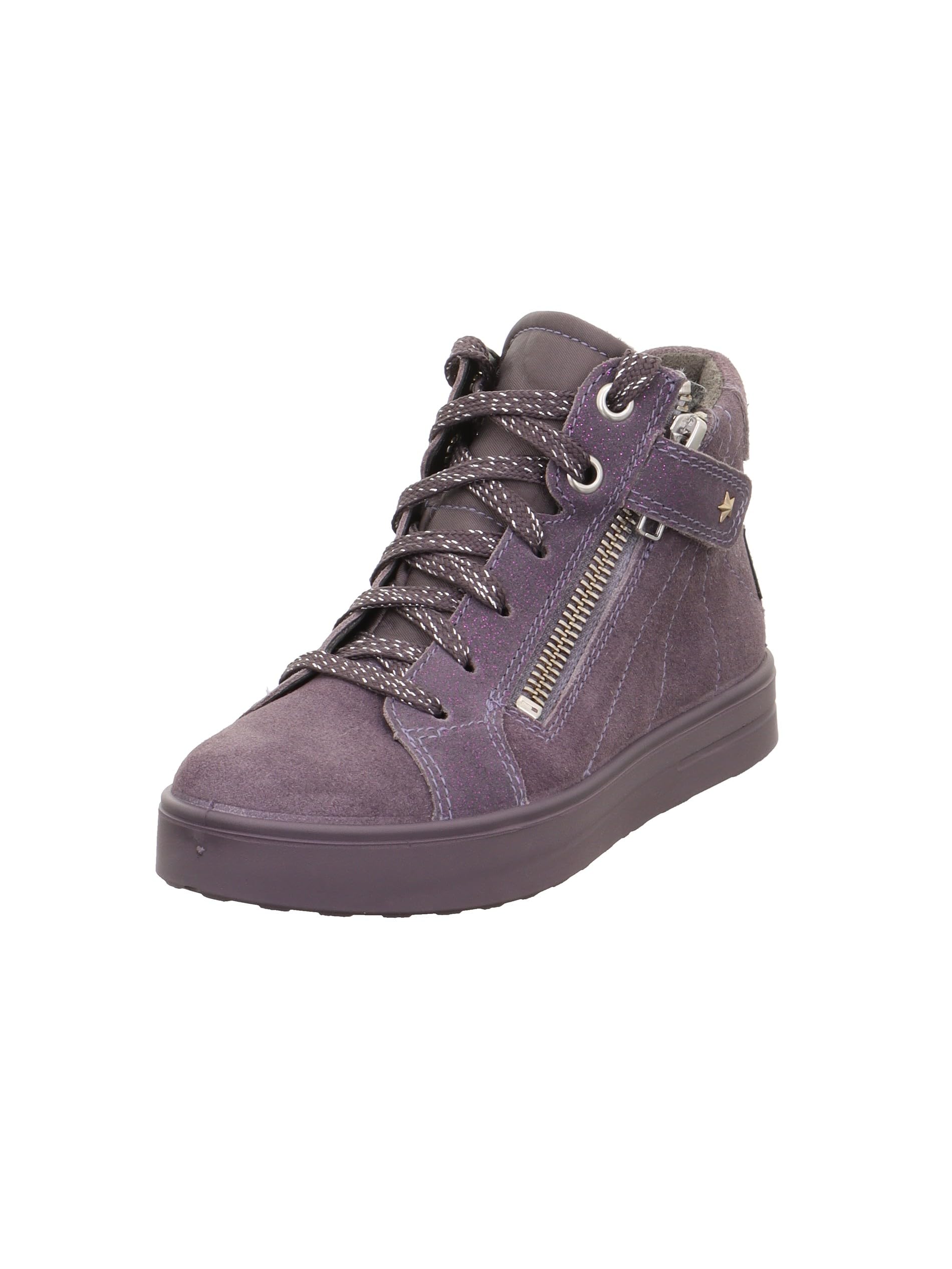 Superfit Girls' Stella Trainers, Purple 8500, 13 UK