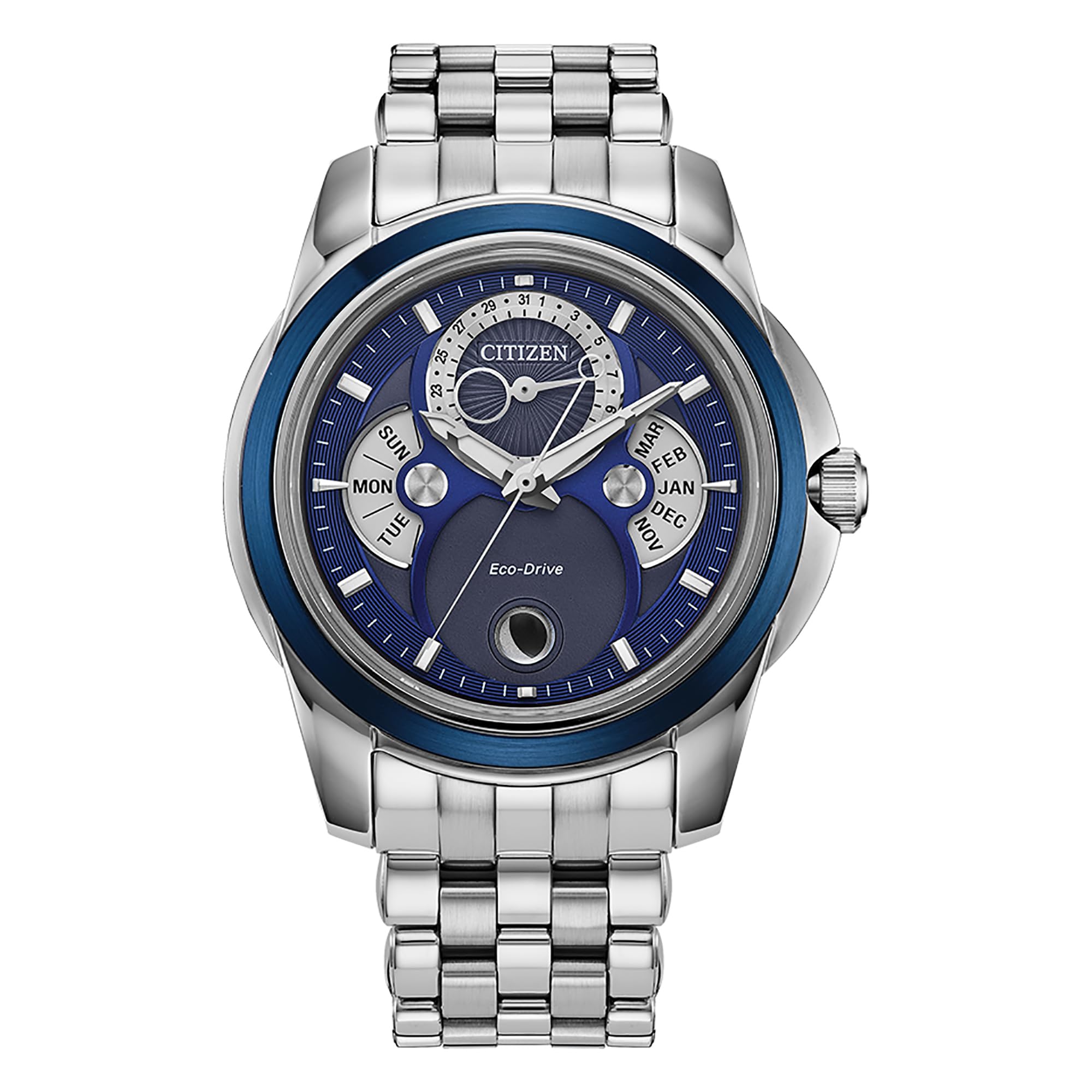 Citizen BU0088-51H Eco-Drive Calendrier Moonphase (42mm) Watch