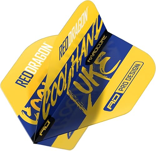 Miniatura 8 de RED DRAGON Jugadores Hardcore Dart Vuelos - 3 juegos por paquete (9 vuelos de dardos en total)