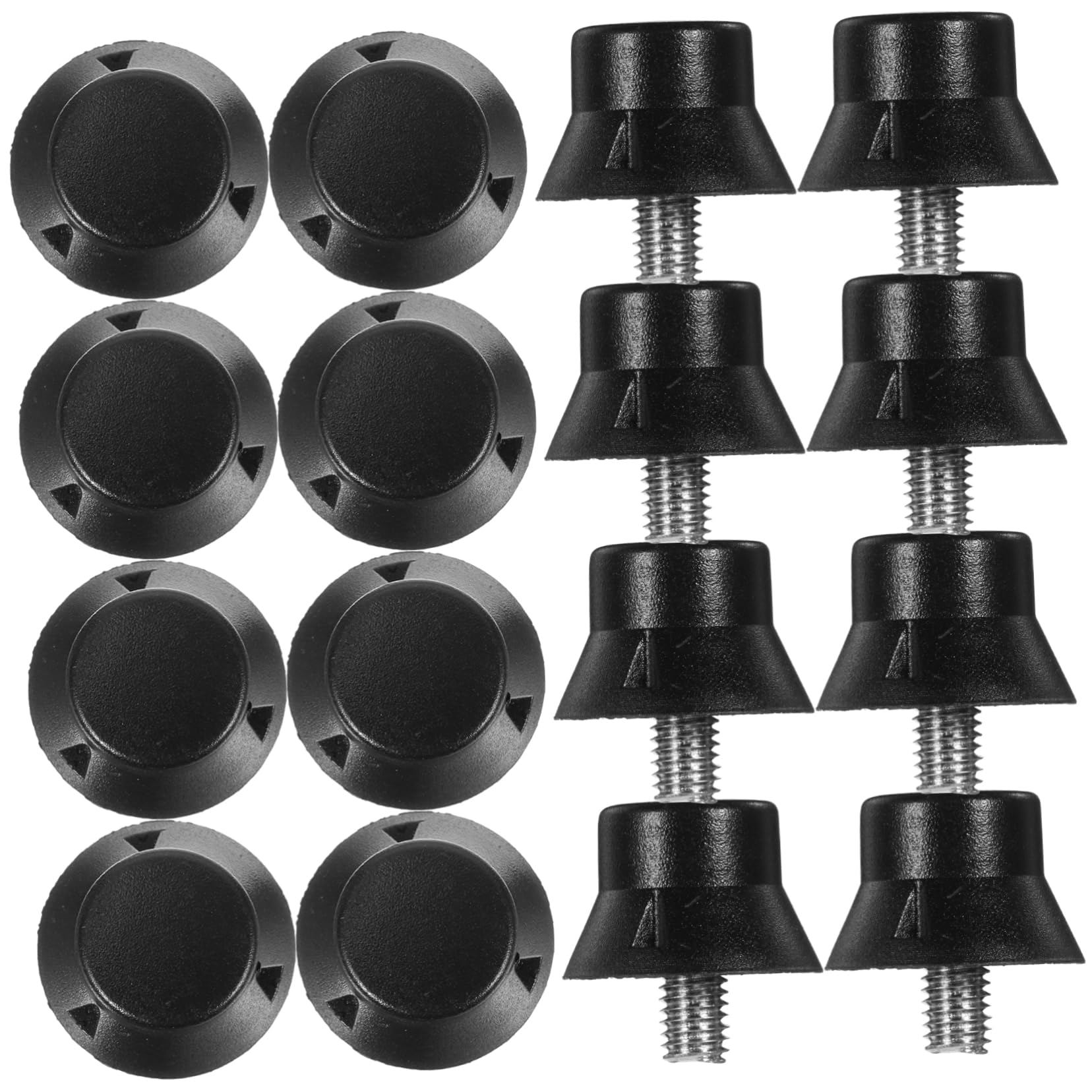 ibasenice 25pcs Men's Soccer Cleats Track Spikes Replacement Nails for Football Shoes 13mm 16mm Lightweight Durable for Plastic Activities