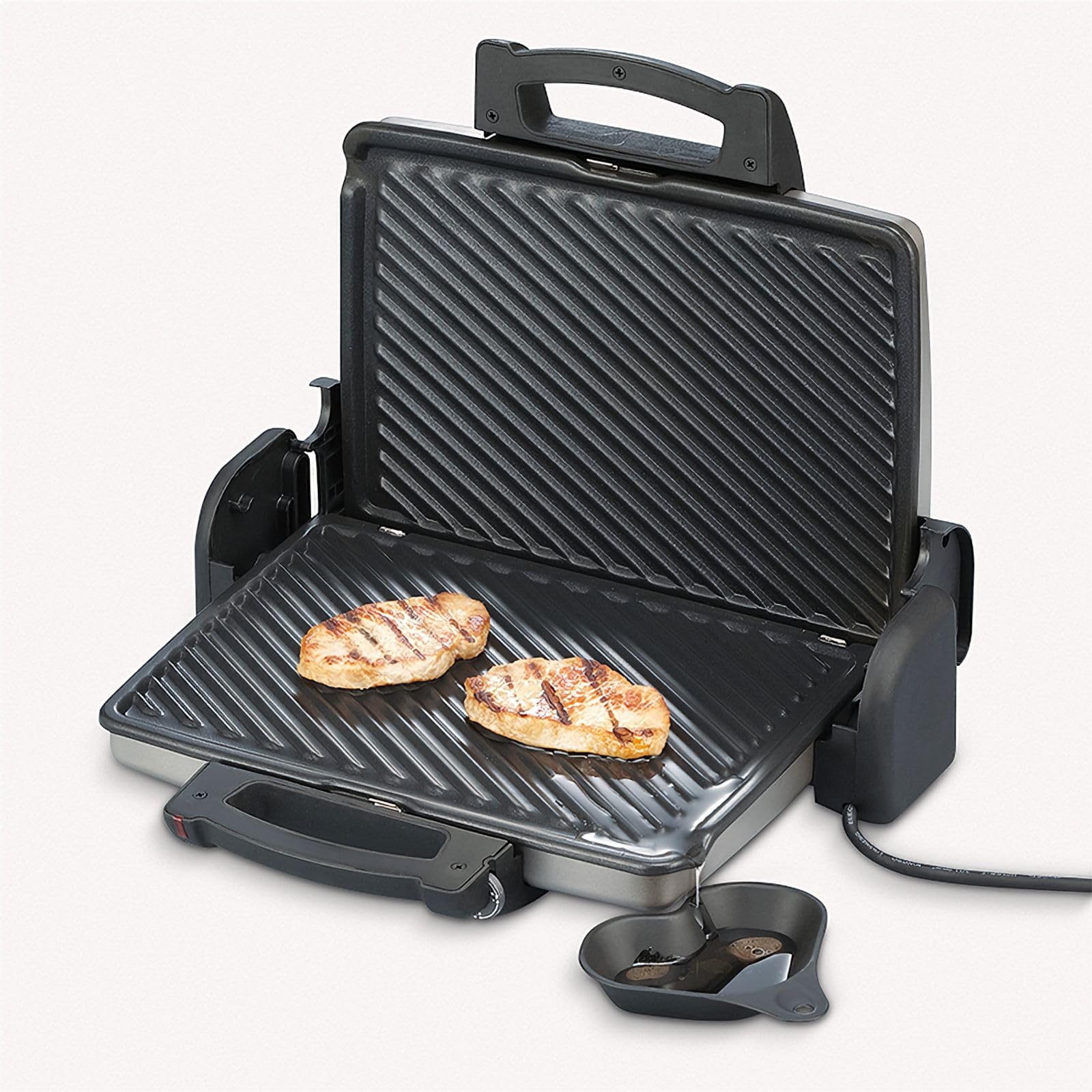 Severin Grill Elektryczny, Czarny/Srebrny