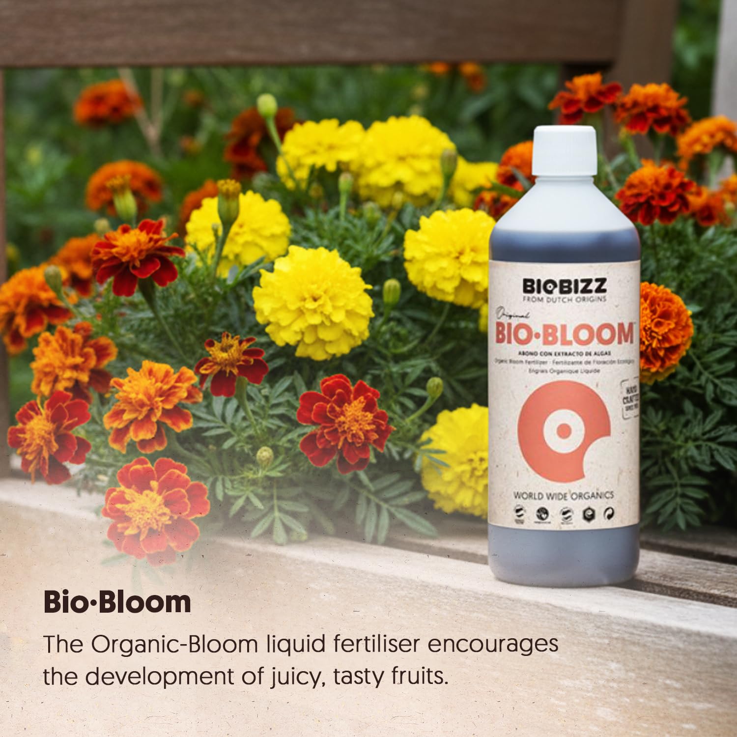 Amazon.com : BioBizz 1L Bio-Bloom Liquid Fertiliser - Certified