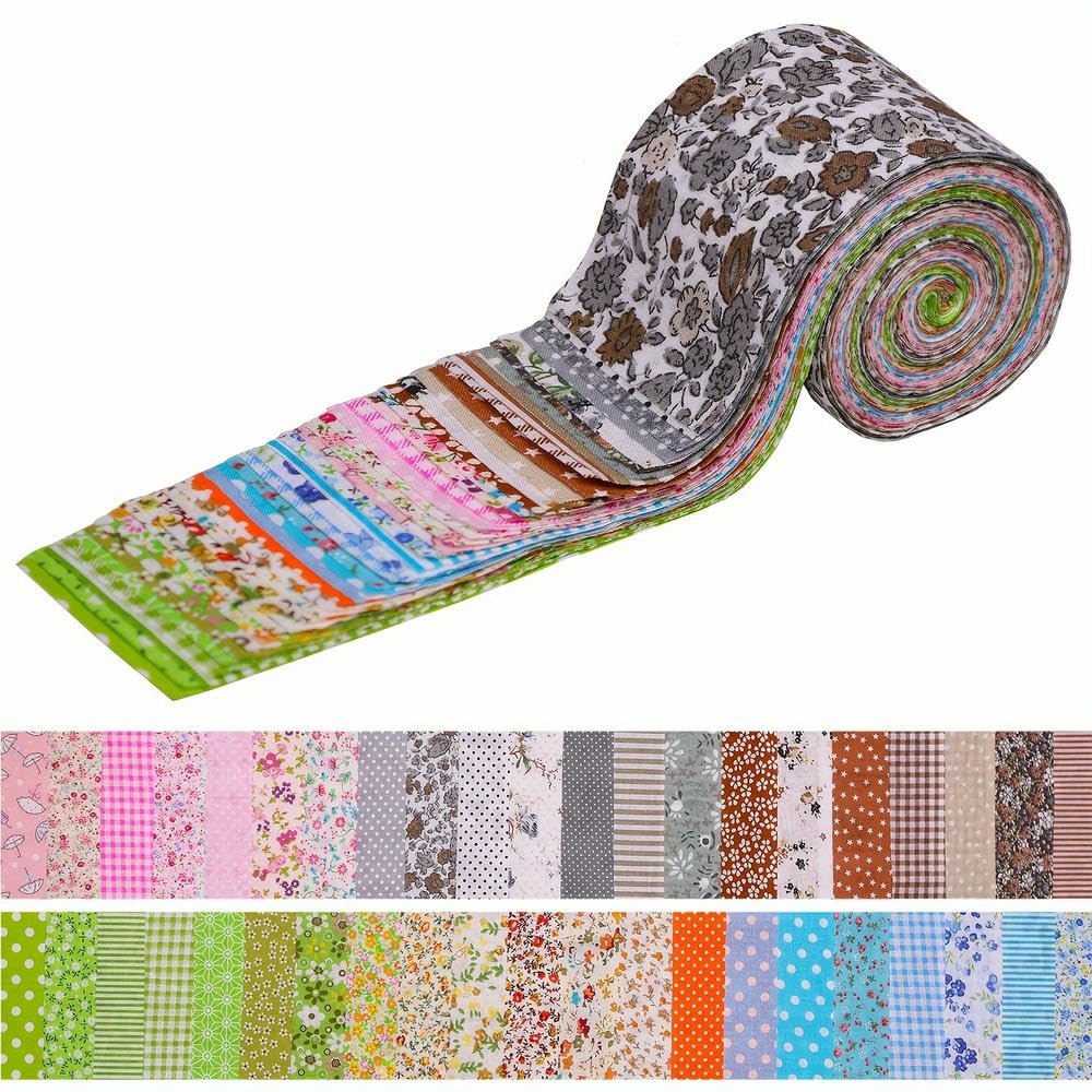 Tissus Jelly Roll floraux NYSDM pour créer vos plaids et accessoires faits main à la maison