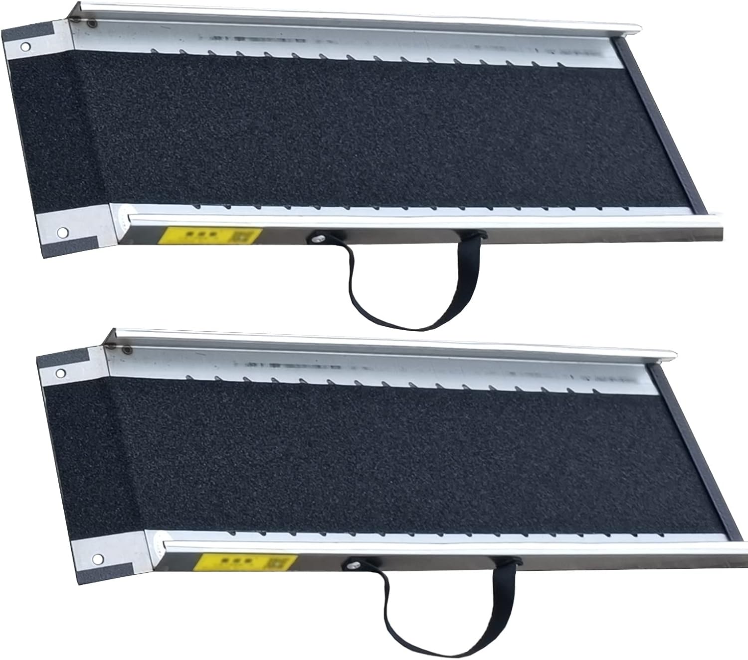 Steel Stair Ramps for Wheelchair, Portable Steps Doorway Entry Ramps