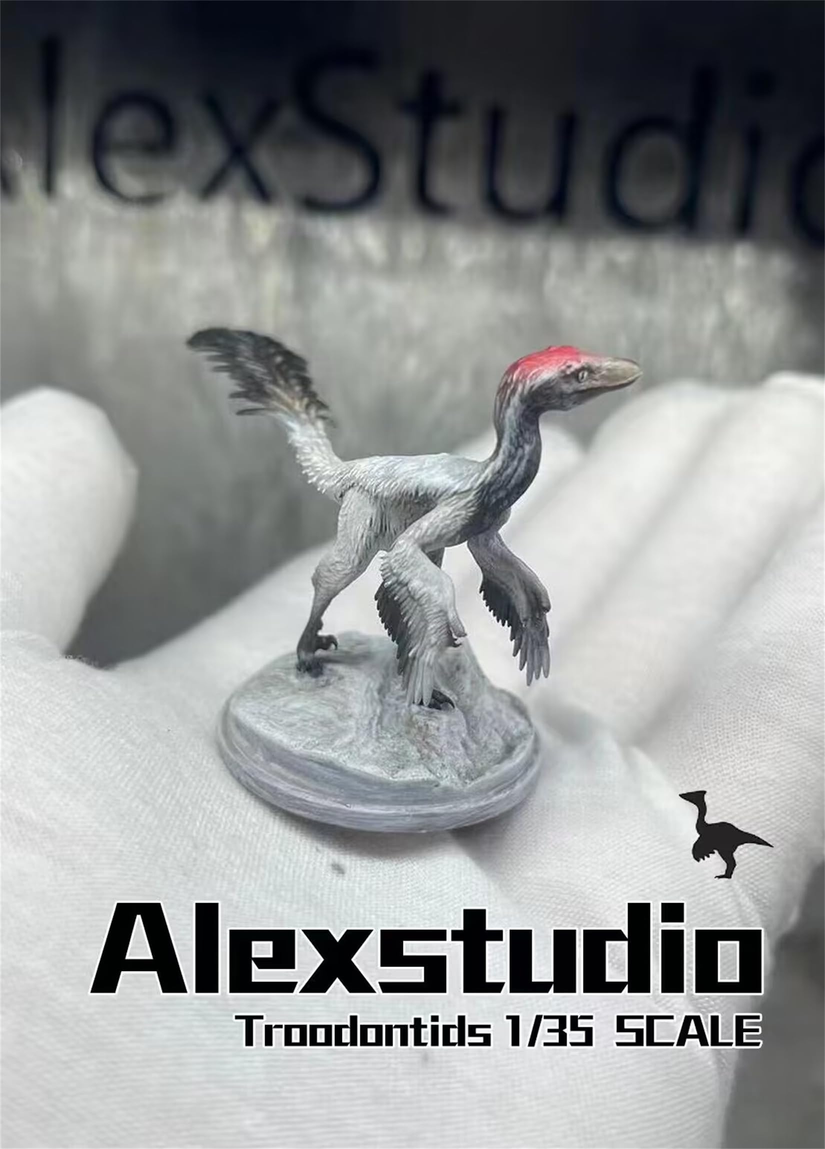 Amazon | BACALYSO | ALEX STUDIO トロオドン フィギュア 羽毛恐竜