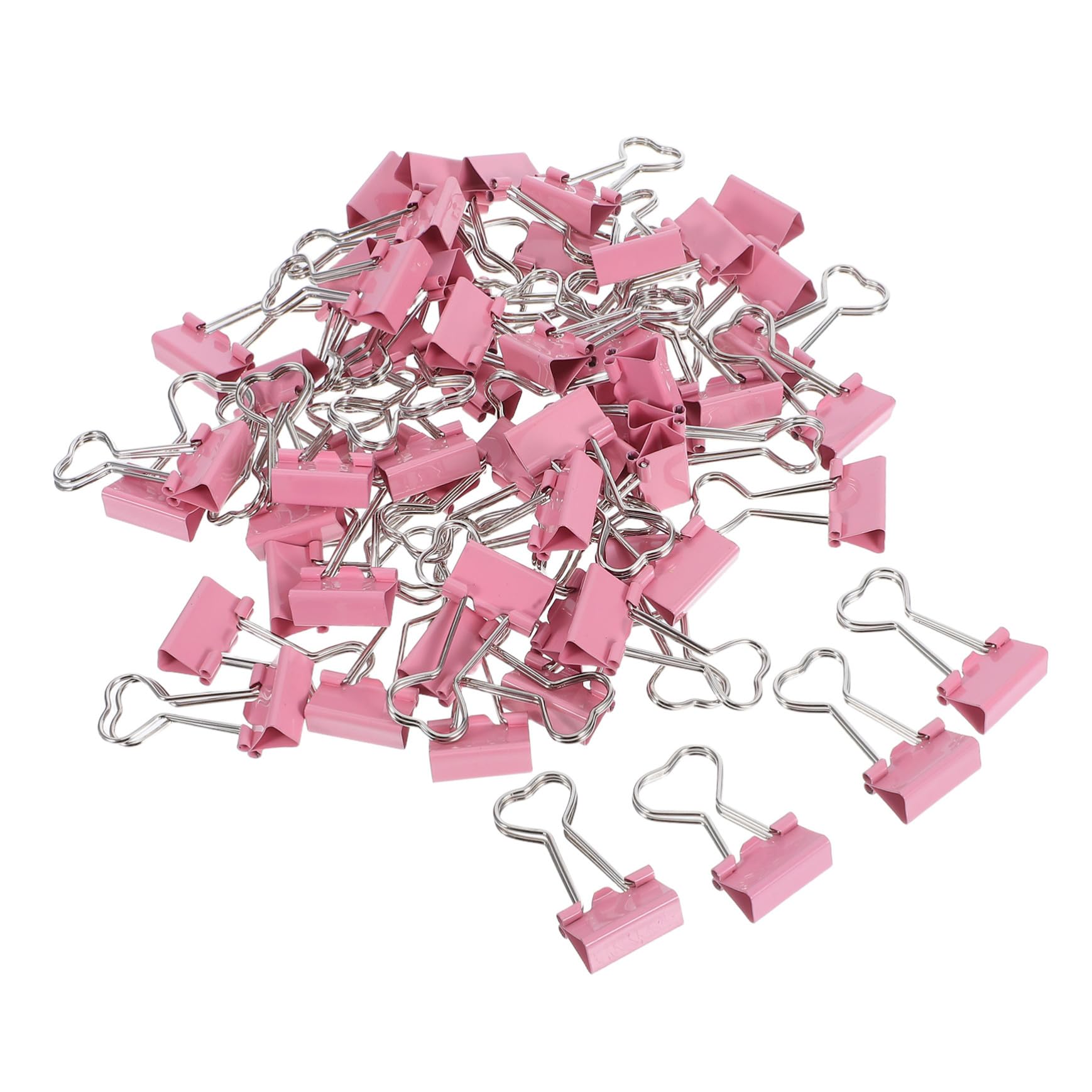 Pinces à Documents en Forme de Cœur Robustes pour Bureau Moderne - 8