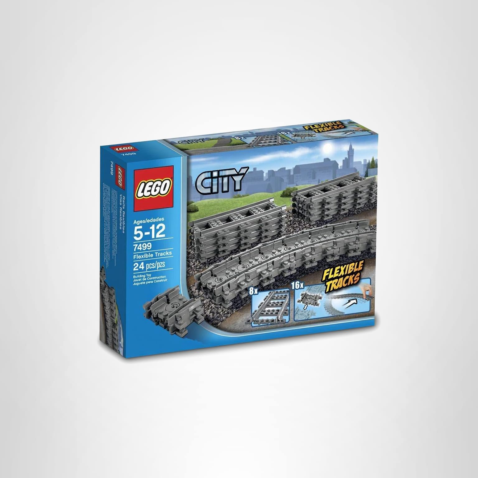 Amazon.com: LEGO City Flexible Tracks 7499 Train Toy Accessory