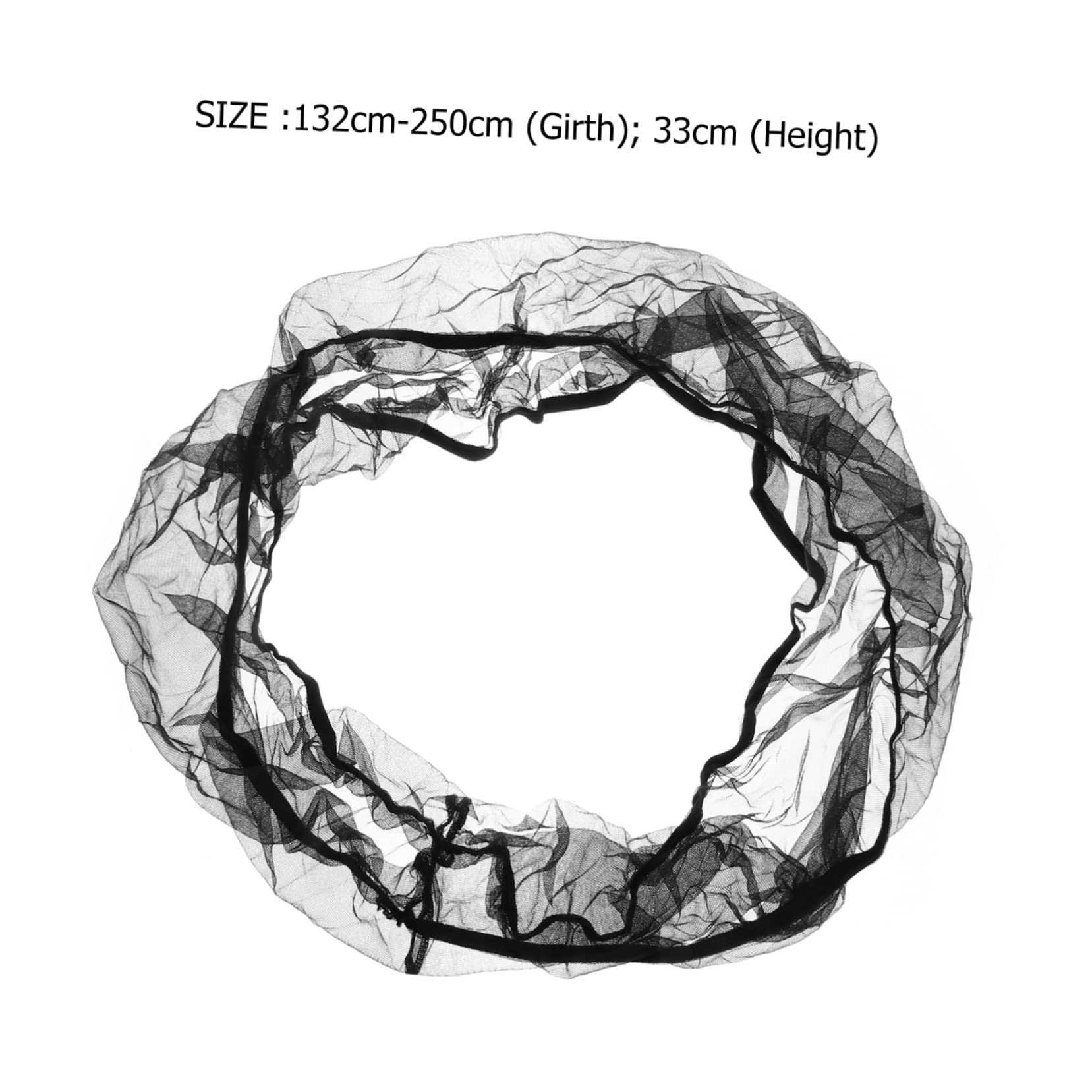 BESPORTBLE Pet Products Mesh Bird Net Cover Large Size Bird Cage Black Mesh Net Cage Skirt