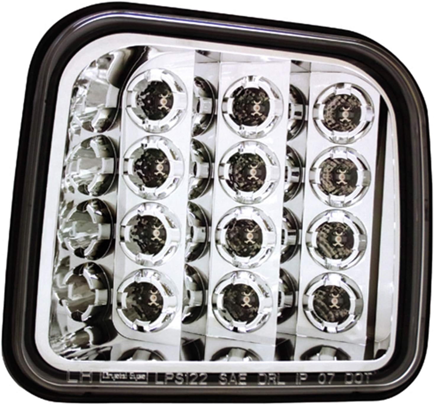 IPCW LEDC-346C Crystal Clear LED Front Park Signal Lamp - Pair