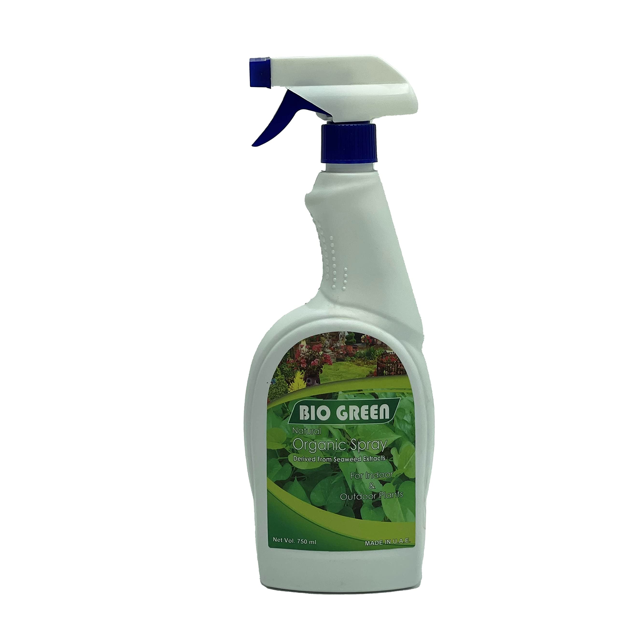 Grow Fast Bio Green Natural Organic Spray, Derived from Seaweed Extracts For Indoor and Outdoor Plants 750ml