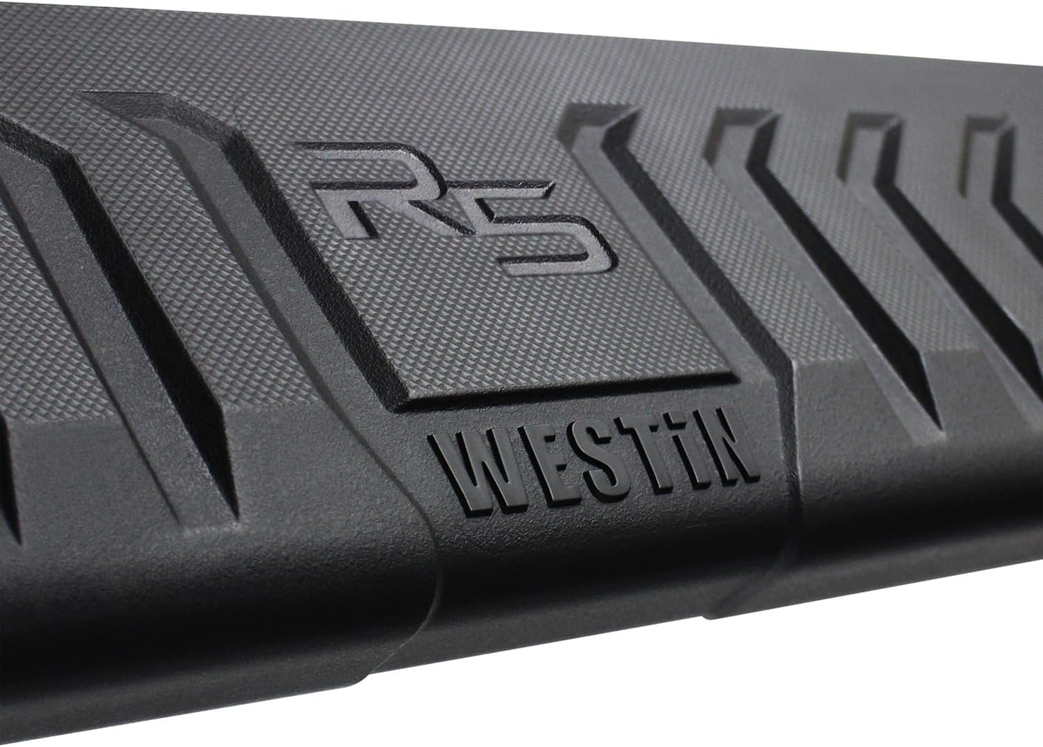 Westin 28-534705 R5 Modular Wheel to Wheel Nerf Bars fits 2019-2025 Ram 1500 Crew Cab 5'7" Bed (Exc 1500 Classic) Black Pair