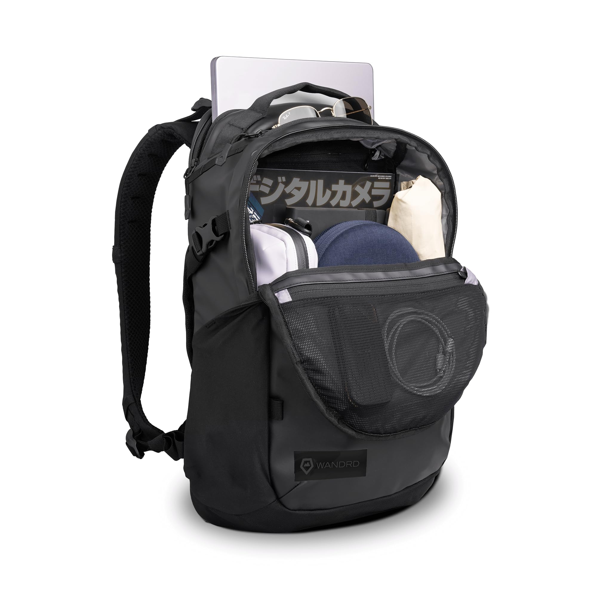 WANDRD NIMBUS 18L: mochila de viaje ligera para hombres y mujeres, resistente a la intemperie, correas acolchadas para los hombros, bolsa para laptop