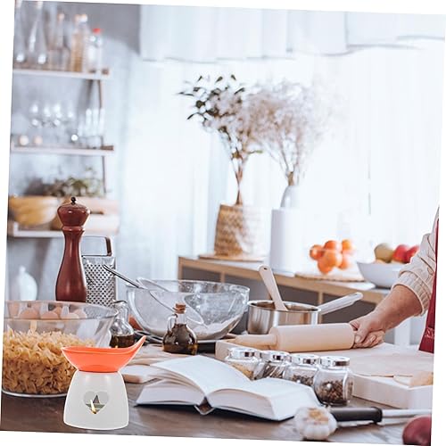 Miniatura 9 de BRIGHTFUFU 1 Unidades de fondue de chocolate estufa de fondue de cocina olla de fondue de vela fabricante de fondue de cerámica olla de fondue de