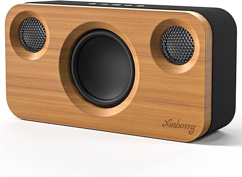 Altavoz Bluetooth con graves profundos, altavoz portátil inalámbrico de 40 W (pico) con TWS, AUX, tarjeta TF, sonido estéreo, sincronización de