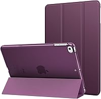 Vista 19 de MoKo - Funda compatible con iPad mini 5 2019/Mini 4 2015 (5ta/4ta generación de 7.9 pulgadas), fina, ligera, con soporte, con protector traslúcido