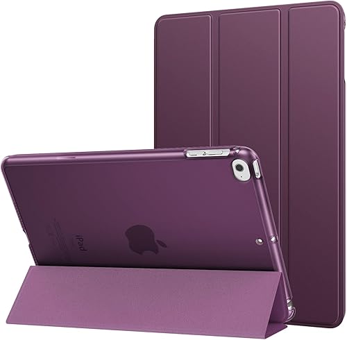 Miniatura 19 de MoKo - Funda compatible con iPad mini 5 2019/Mini 4 2015 (5ta/4ta generación de 7.9 pulgadas), fina, ligera, con soporte, con protector traslúcido