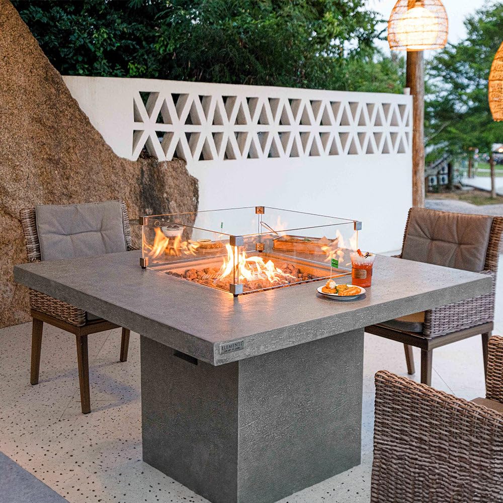 Mesa De Comedor Con Fogata 11 Ideas De Mesa Chimenea | Decoración De