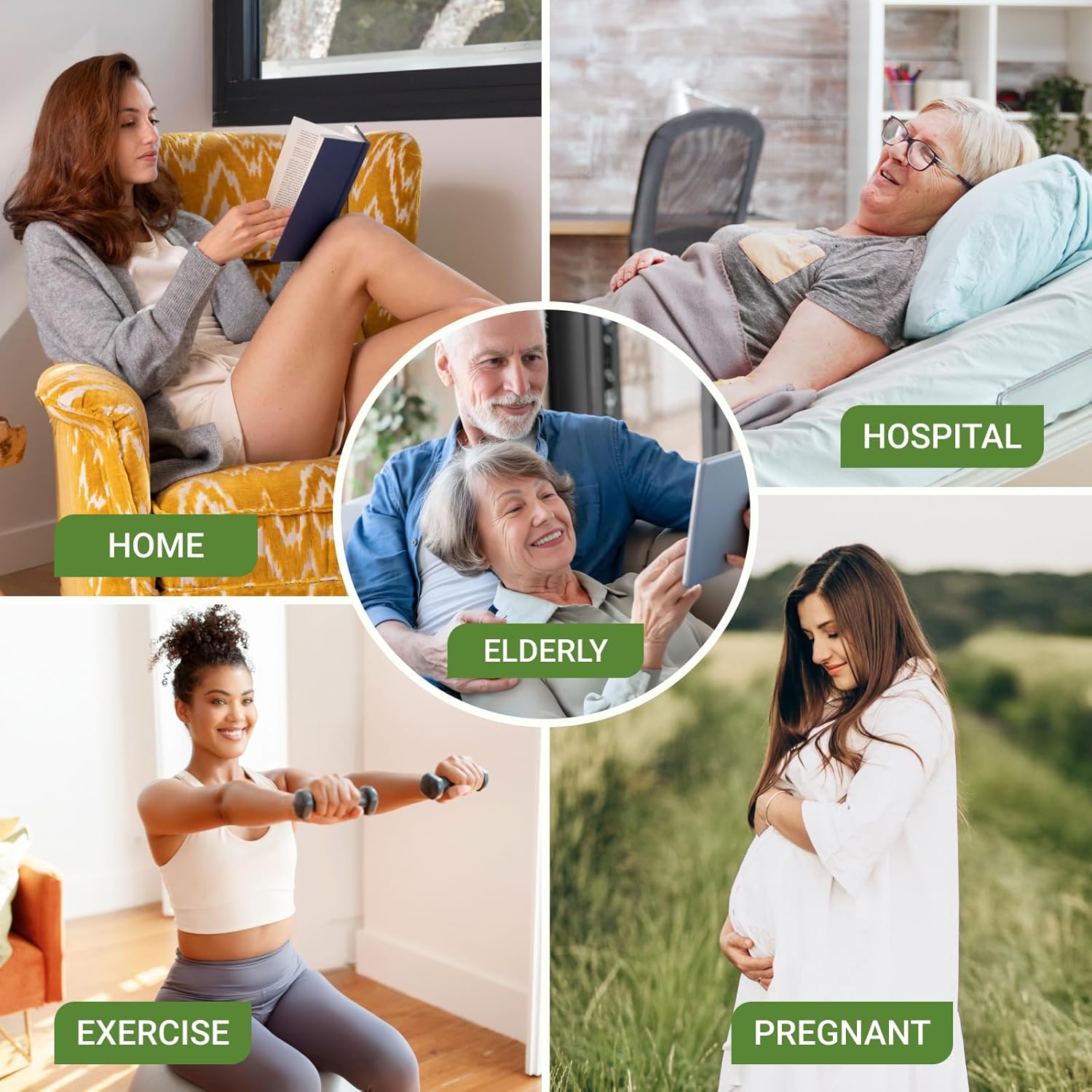 CaiDieNu Non Slip Diabetic Ankle Socks: Bamboo Viscose Non Binding Hospital Socks with Grip for Women Men Elderly Edema - Image 5