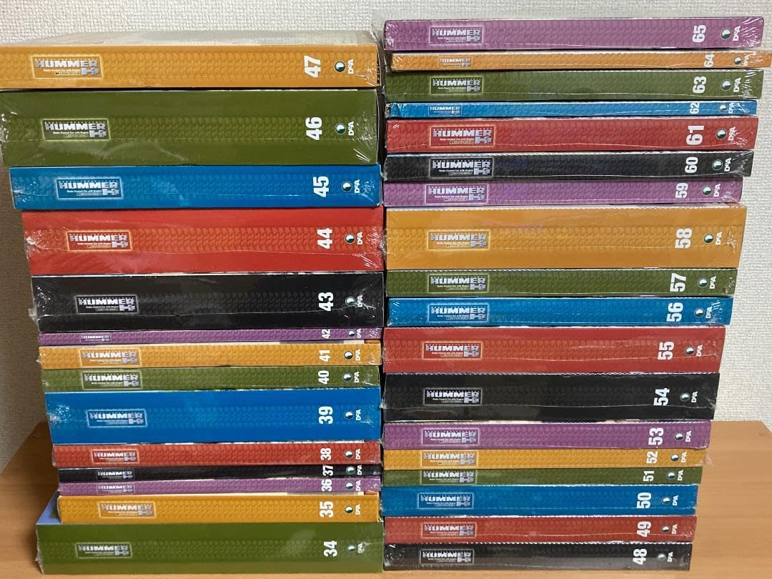 【新品】週刊ハマーH1 プロポ付全65巻セット ラジコンカー ディアゴスティーニ ハマーH1 ラジコンカー｜定期購読 - 雑誌のFujisan