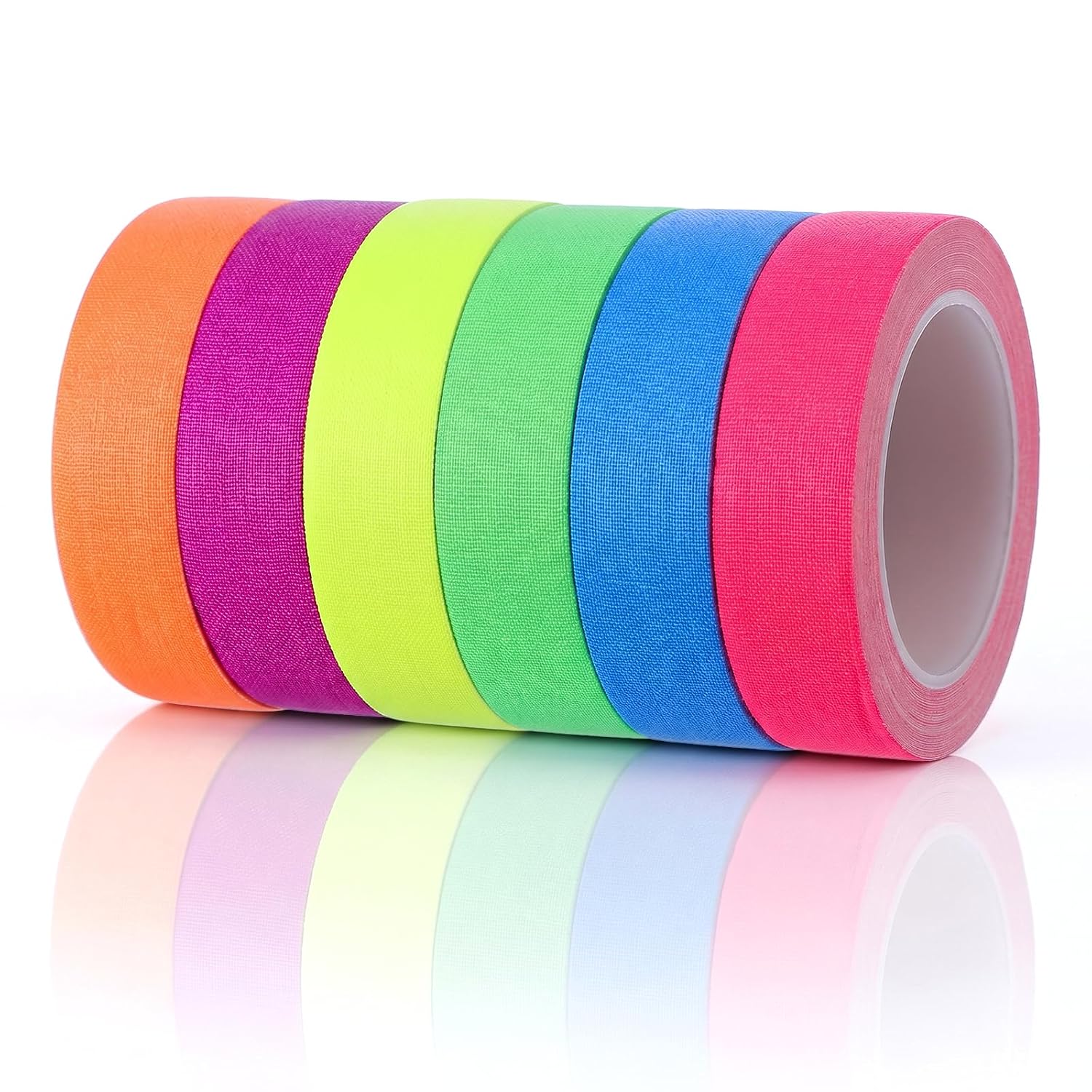 6 Pack Spike Tape Theater, 1/2 Inch x 22 Yards