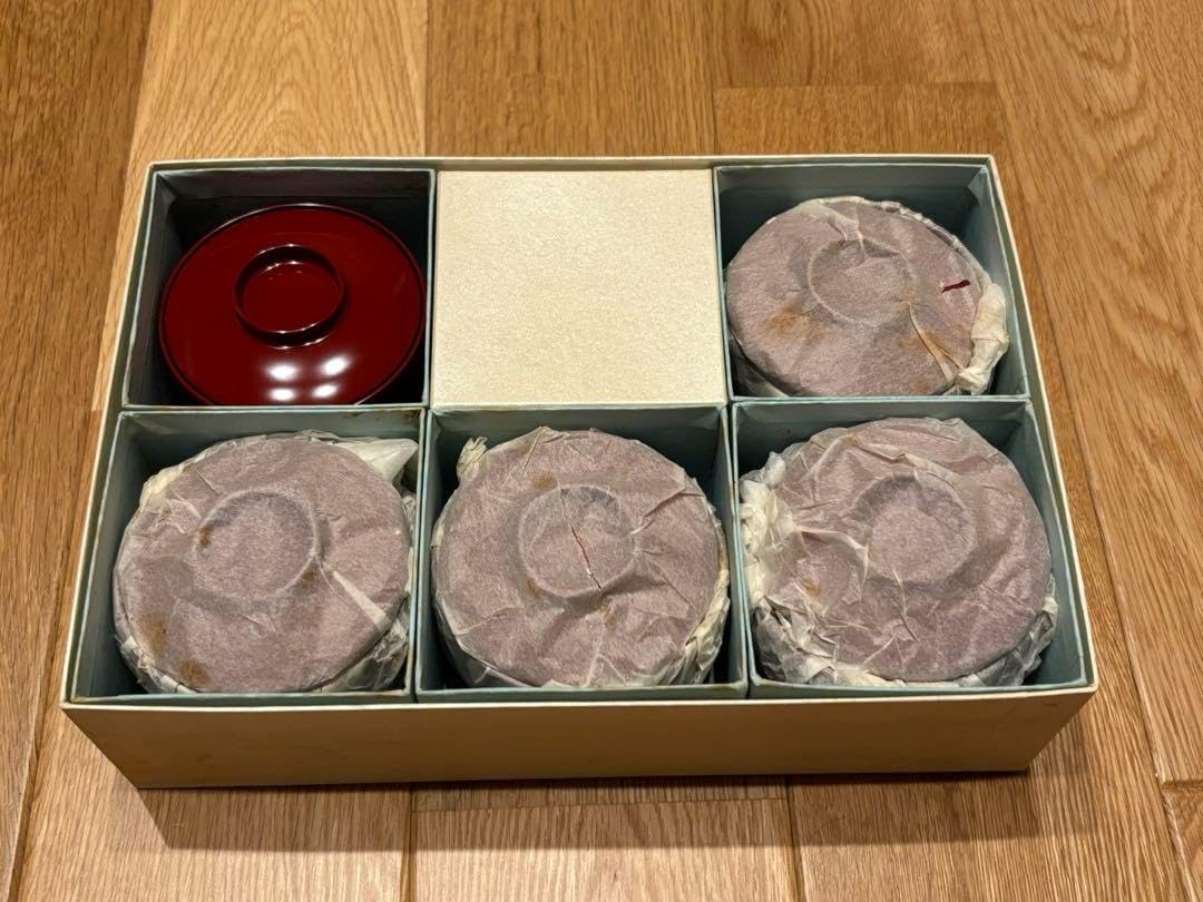 不老園 飽津窯 古萩写 酉 茶碗 抹茶碗 共箱 茶道具 不老園 飽津窯 萩写