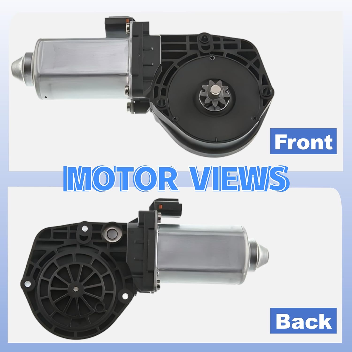 Window Motor Front Right Passenger Side 742-251 Compatible with 1986-1996 Ford F150 F250 F350 Aerostar 1965-1997 Mercury Comet Marquis Power Window Lift Motor Replace E3AZ-5423394-A