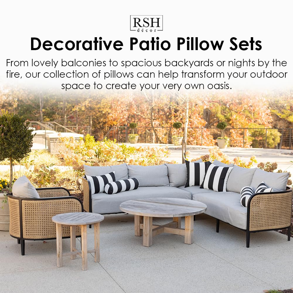 Resort Spa Home Decor Set of 2 - Indoor/Outdoor 17