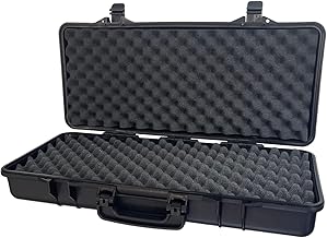 SRC Foam Padded Plastic Airsoft Rifle Gun Case