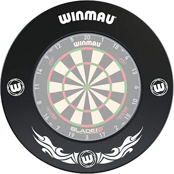 WINMAU Dartboard Surround Ring Xtreme, Outshot, MvG, Wall Protector- Durable Backboard for Dart Boards- Darts Accessory for Starters & Advanced Players- Multiple Colors