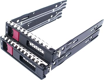 Lot of 2Pcs 3.5" LFF SAS SATA Drive Tray Caddy Hot-Swap 797520-001, 797519-001 for Apollo 4200 4510 1650 ProLiant ML350 ML110 DL325 G10 Gen10 Servers