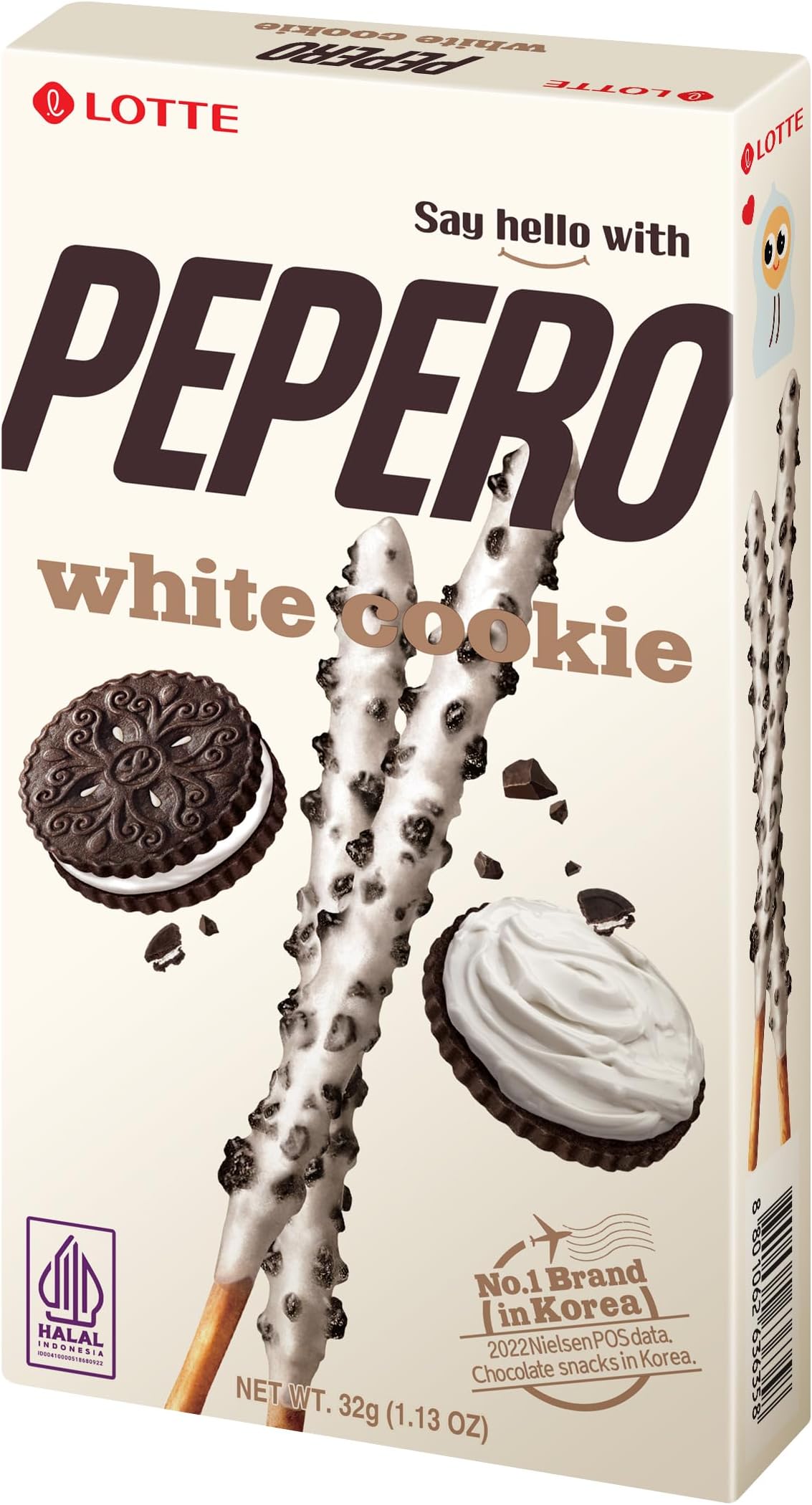 Lotte Pepero White Chocolate 32g