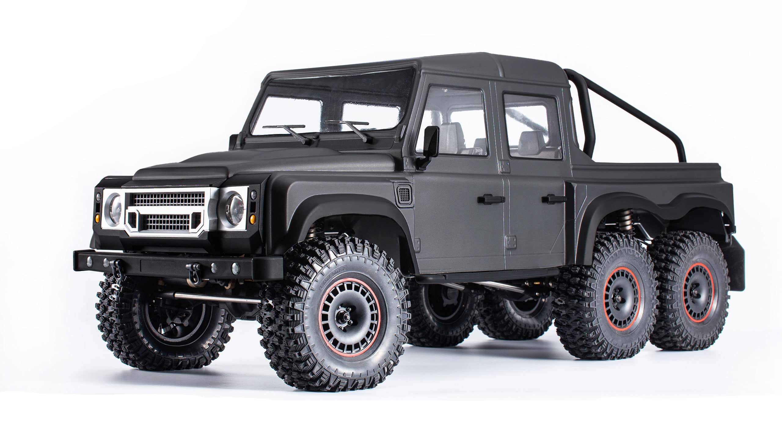 Amewi 22556 AMXRock RCX10.3B Scale Crawler 6x6 Pick-Up 1:10 ARTR Black