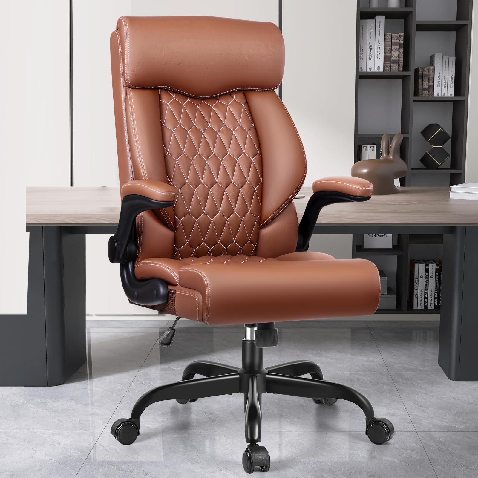 BestGlory オフィスチェア デスクチェア Amazon.com: BestGlory High Back Executive Office Chair