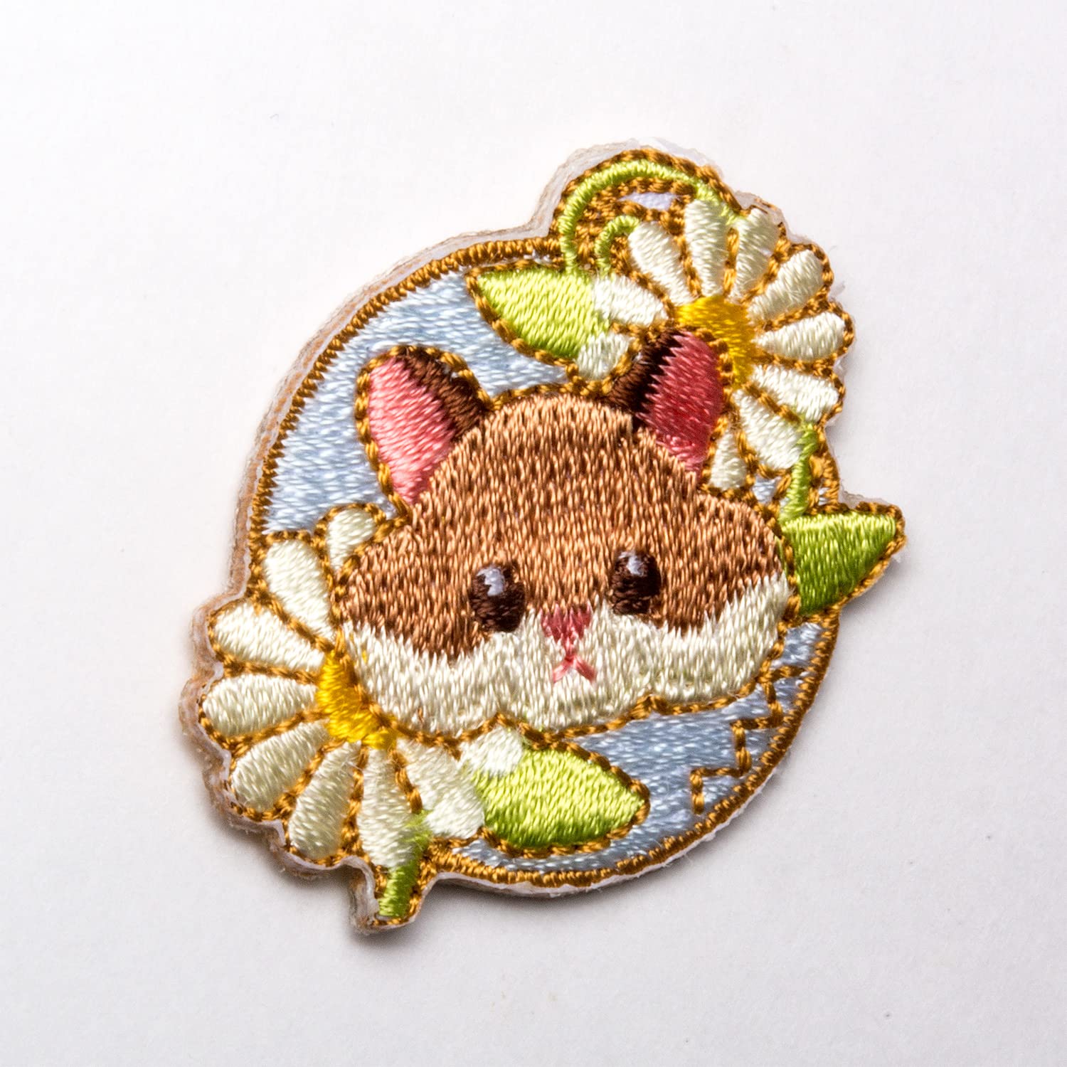 Amazon.co.jp: ハムスター 刺繍 ワッペン シール接着 アイロン接着