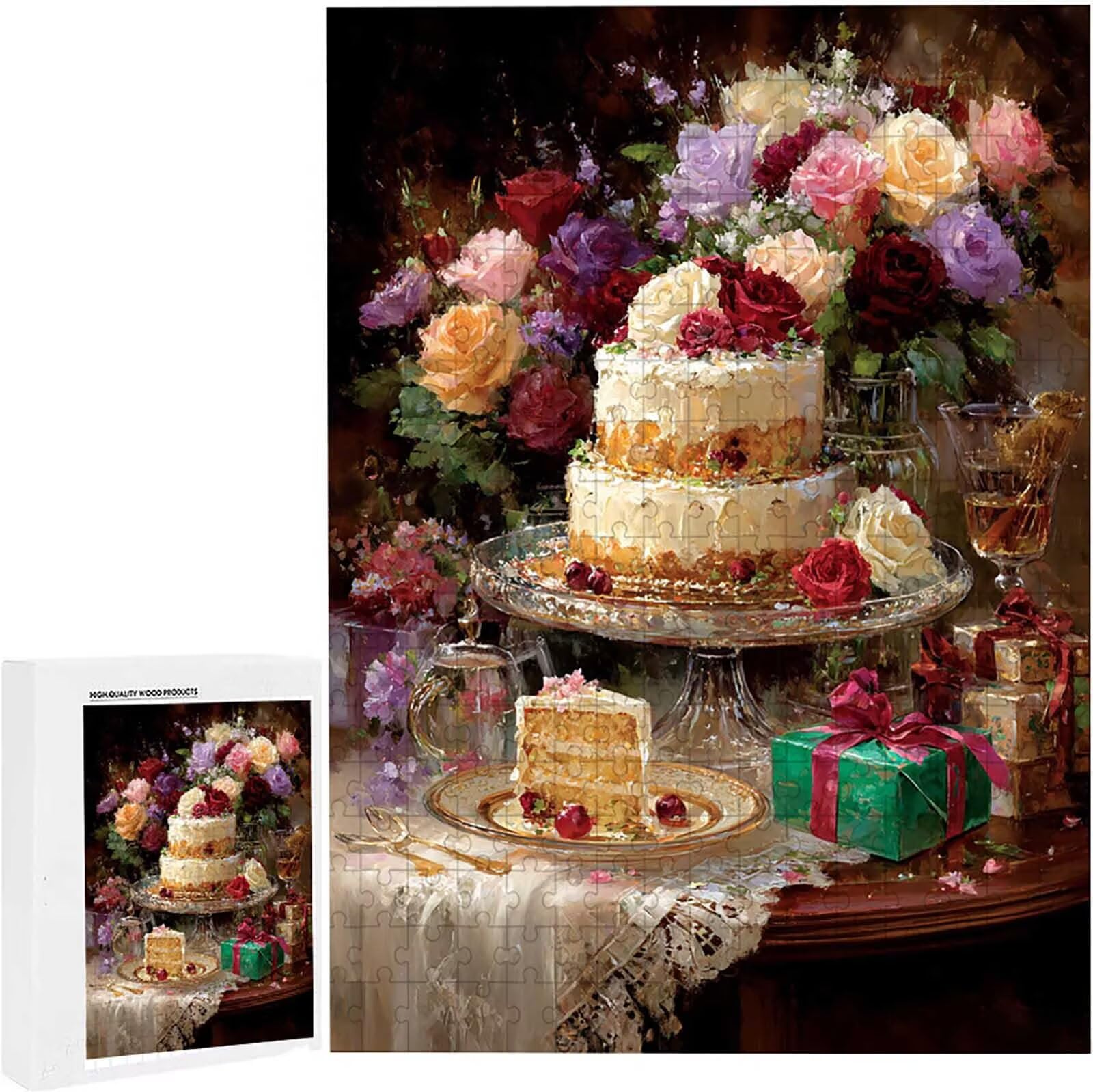 3000 Pezzi di Puzzle, 3000 Pezzi di Puzzle per Adulti, Regalo Anniversario, Regalo Natale, Decorazione Della Casa, Prevenzione Della Degenerazione Cerebrale Negli Anziani 122x80cm PjY10950 K-Y