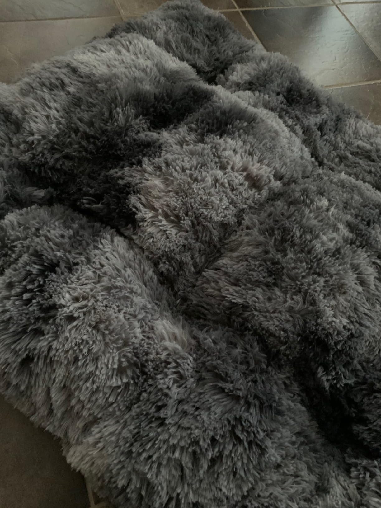 Fluffy Dog Bed Ultra Soft Fur Dog Crate Pad for Small/Medium/Large