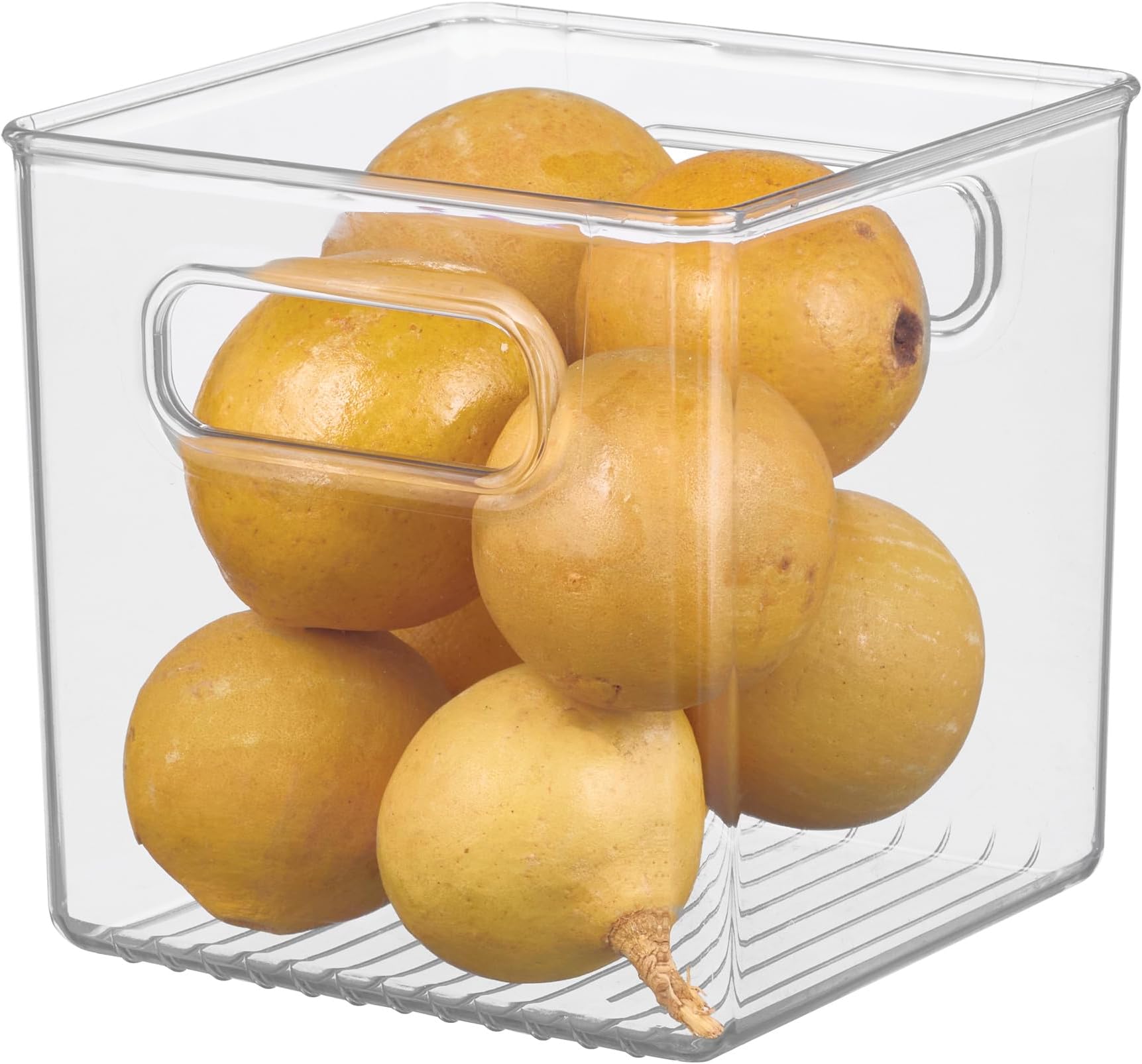 InterDesign Linus Fridge and Pantry Cube Storage Binz, 6 x 6 x 6-inch