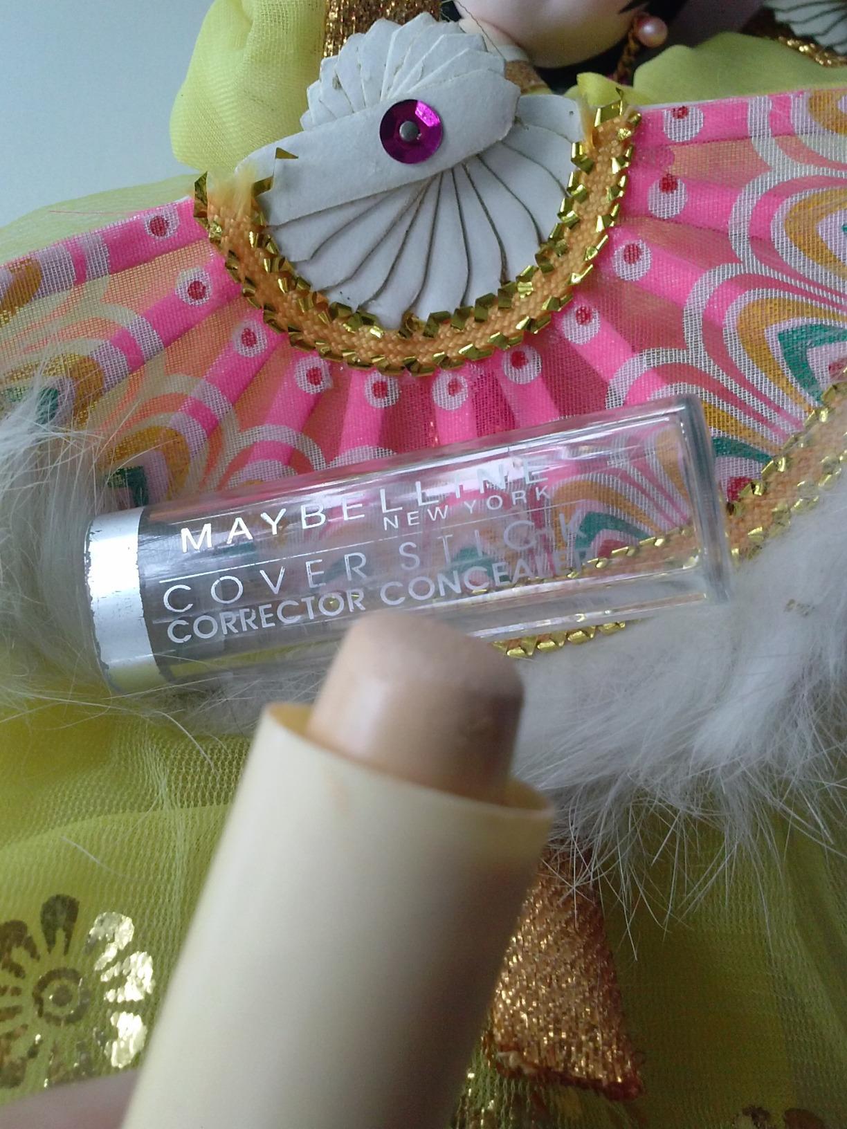 Maybelline New York Cover Stick Corrector Concealer, Yellow Corrects Dark Circles, 0.16 oz