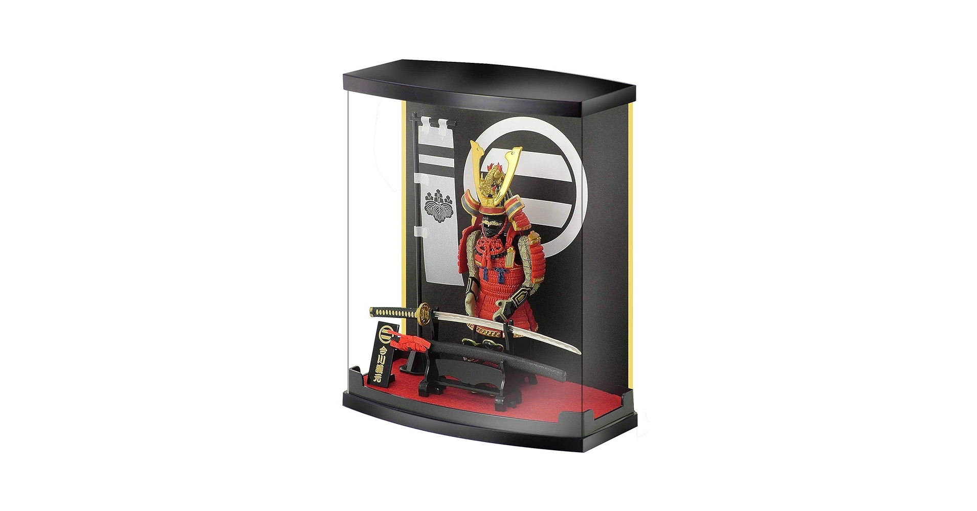 Amazon.com: Meister Japan Samurai Figure, Red Armor Scale 1
