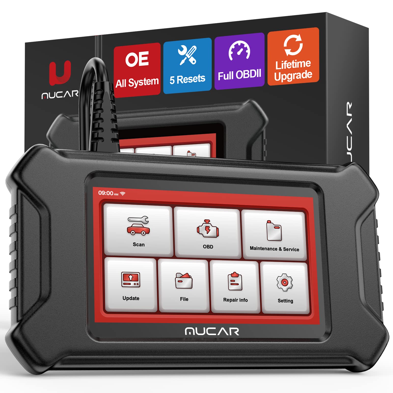 Buy OBD2 Scanner, MUCAR CS99 2022 Newest OELevel All Systems Car