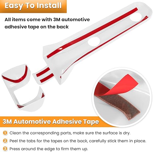 Miniatura 6 de Juego completo de 26 piezas de decoración exterior para Jeep Wrangler JL JLU 2018-2023 Bisagra de puerta, bisagra de capó, bisagra de capó, pestillo